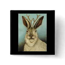 The Real Jackalope Buttons