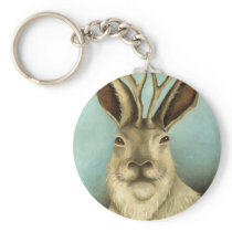 The Real Jackalope Key Chain