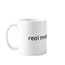 The Real Man Mug - An Official RW Product