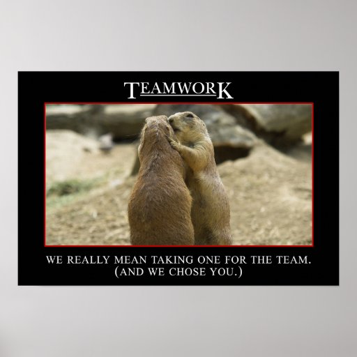 the-real-meaning-of-teamwork-l-posters-zazzle