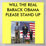 THE REAL OBAMA AKA THE CANDYMAN OR MESSIAH POSTER