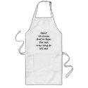 The Real Ones Long Apron by TinaPC The Real Ones Long Apron