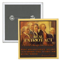 The Real Patriot Act, The Founding Fathers Button