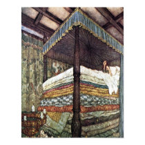 The Real Princess by Edmund Dulac Poster posters