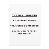 The Real Rulers postcards