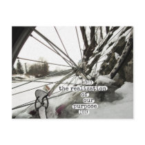 the realization of our purpose postcards