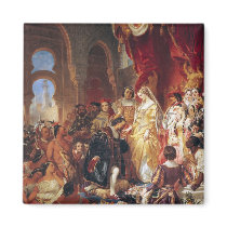 The Reception of Christopher Columbus Magnet