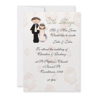 The Reception Wedding Invitation invitation