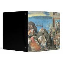 The Recovery of the Bay of San Salvador Vinyl Binders
