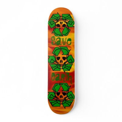 The Recyclinator Skate Boards by KnightOwl