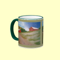 The Red Barns mugs