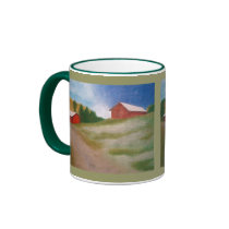 The Red Barns mugs by maritune The Red Barns mugs