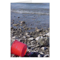 the red beach bucket cards