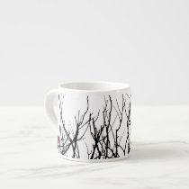 The Red Bird by Leslie Peppers Espresso Mug