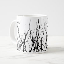 The Red Bird by Leslie Peppers Jumbo Mugs