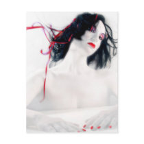 The Red Breeze Postcard by jaeda_dewalt_art The Red Breeze Postcard