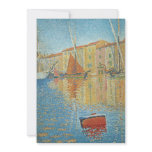 The Red Buoy (La Bouée Rouge) by Paul Signac Invitations