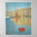 The Red Buoy, St. Tropez, Paul Signac posters