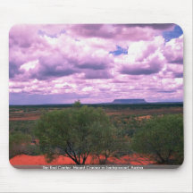 The Red Center, Mount Conner in background, Austra Mousepad