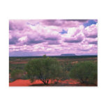 The Red Center, Mount Conner in background, Austra Post Card