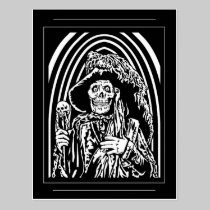 The Red Death postcard postcards