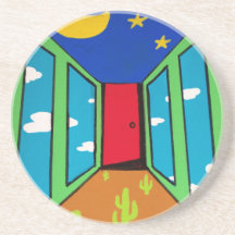 The Red Door Coaster