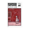 The Red Door postage by leannem The Red Door postage