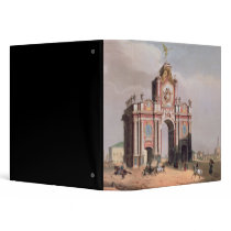 The Red Gate in Moscow 3 Ring Binders