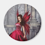 The Red Glamour Fairy Magnets
