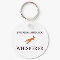 The Red Kangaroo Whisperer keychains