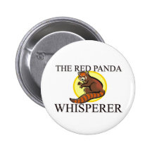 The Red Panda Whisperer Buttons
