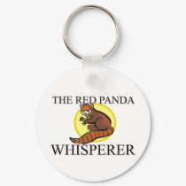 The Red Panda Whisperer keychains by AnimalShirts The Red Panda Whisperer keychains