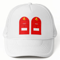The Red Postbox hats by lonvig The Red Postbox hats