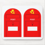 The Red Postbox Mouse Mats