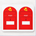 The Red Postbox mousepads