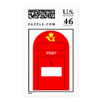 The Red Postbox postage by lonvig The Red Postbox postage