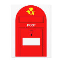 The Red Postbox postcards by lonvig The Red Postbox postcards