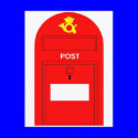 The Red Postbox postcards