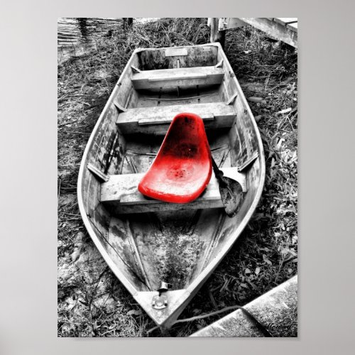 the red seat print