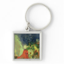 The Red Sphinx Key Chain