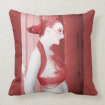 The Red Stripe Pillows