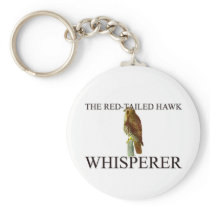 The Red-Tailed Hawk Whisperer Keychain