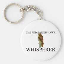 The Red-Tailed Hawk Whisperer Keychain