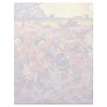 The Red Vines By Vincent Van Gogh Customized Letterhead