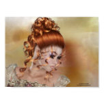 The Redhead - Beautiful Fantasy Themed Poster The Redhead - Beautiful Fantasy Themed Poster