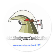 The Redneck sticker from BSN Bodysurfing Apparel by mck137 The Redneck sticker from BSN Bodysurfing Apparel