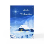The refuge under the Christmas star cards