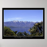 "THE REMARKABLES, NZ" Photo Poster