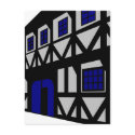 The Renaissance House - grey postcards by lonvig The Renaissance House - grey postcards