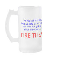 The Republicans did not keep us safe on 9-11-2001 mugs